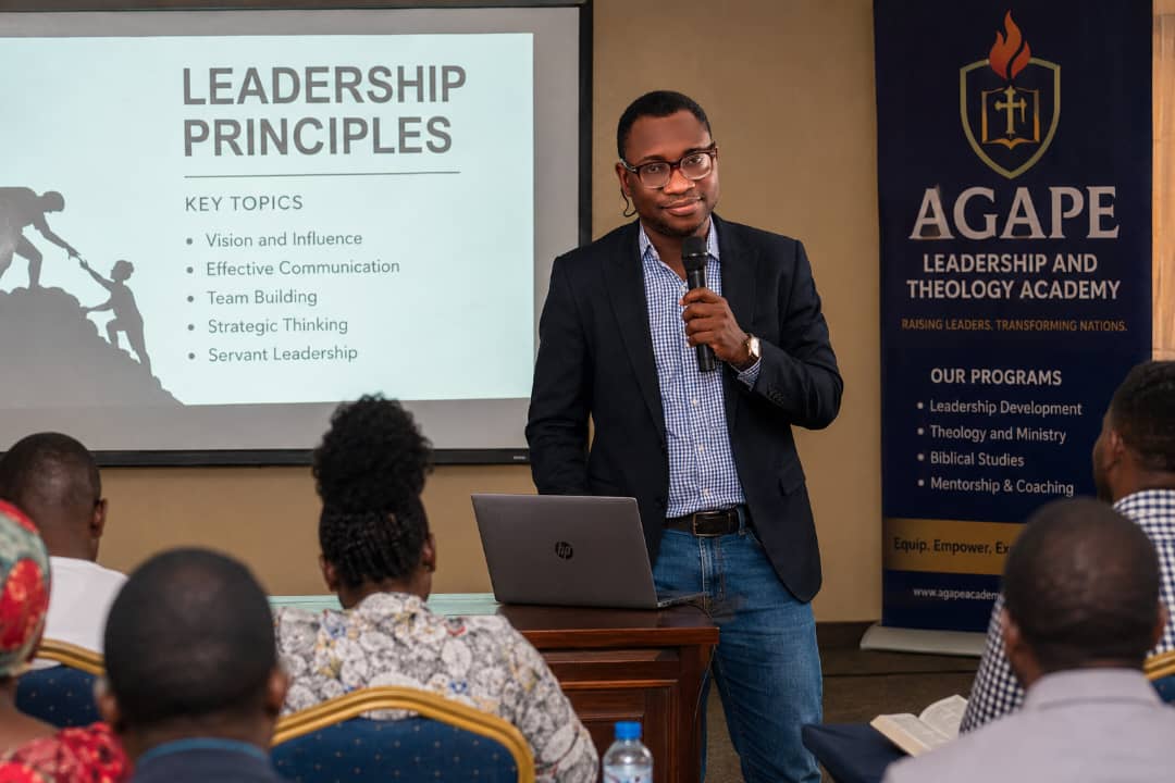 Agape Leadership and Theology Academy students in session